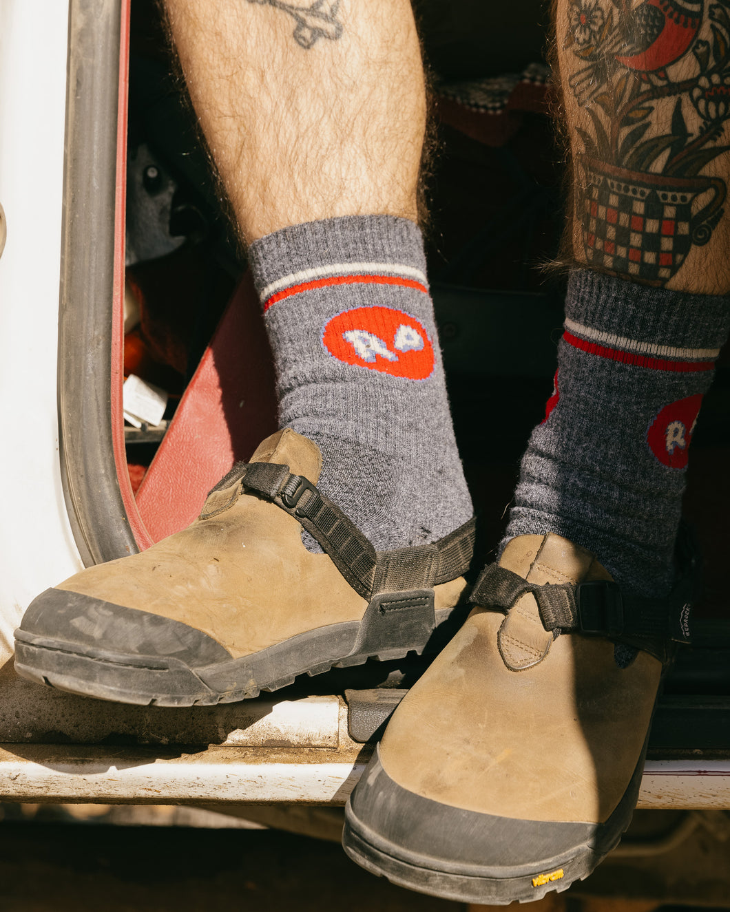 Roly Poly Wool Socks